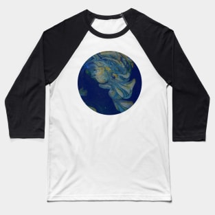 Ebb unfurling (circle) Baseball T-Shirt